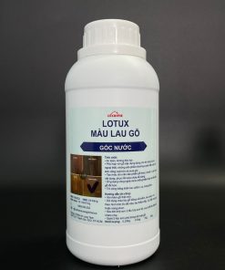 Sơn lau gỗ gốc nước - màu lau gỗ 1l