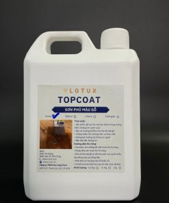 Sơn phủ bóng gỗ Lotux TopCoat 5l